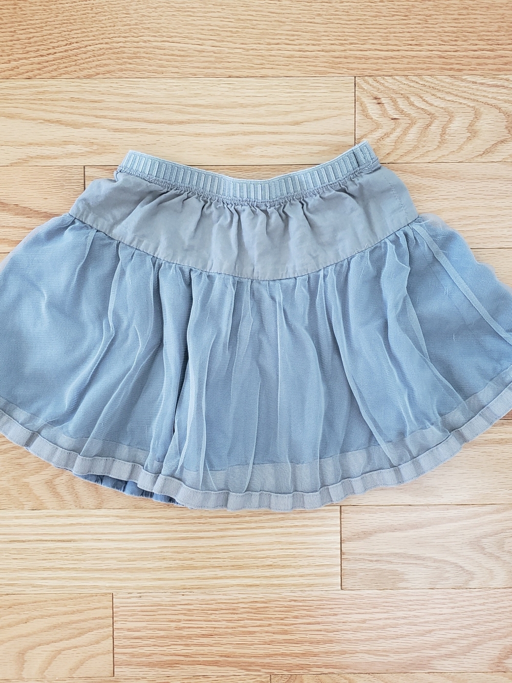 Pinco Pallino Baby Blue Layered Skirt 6-7y